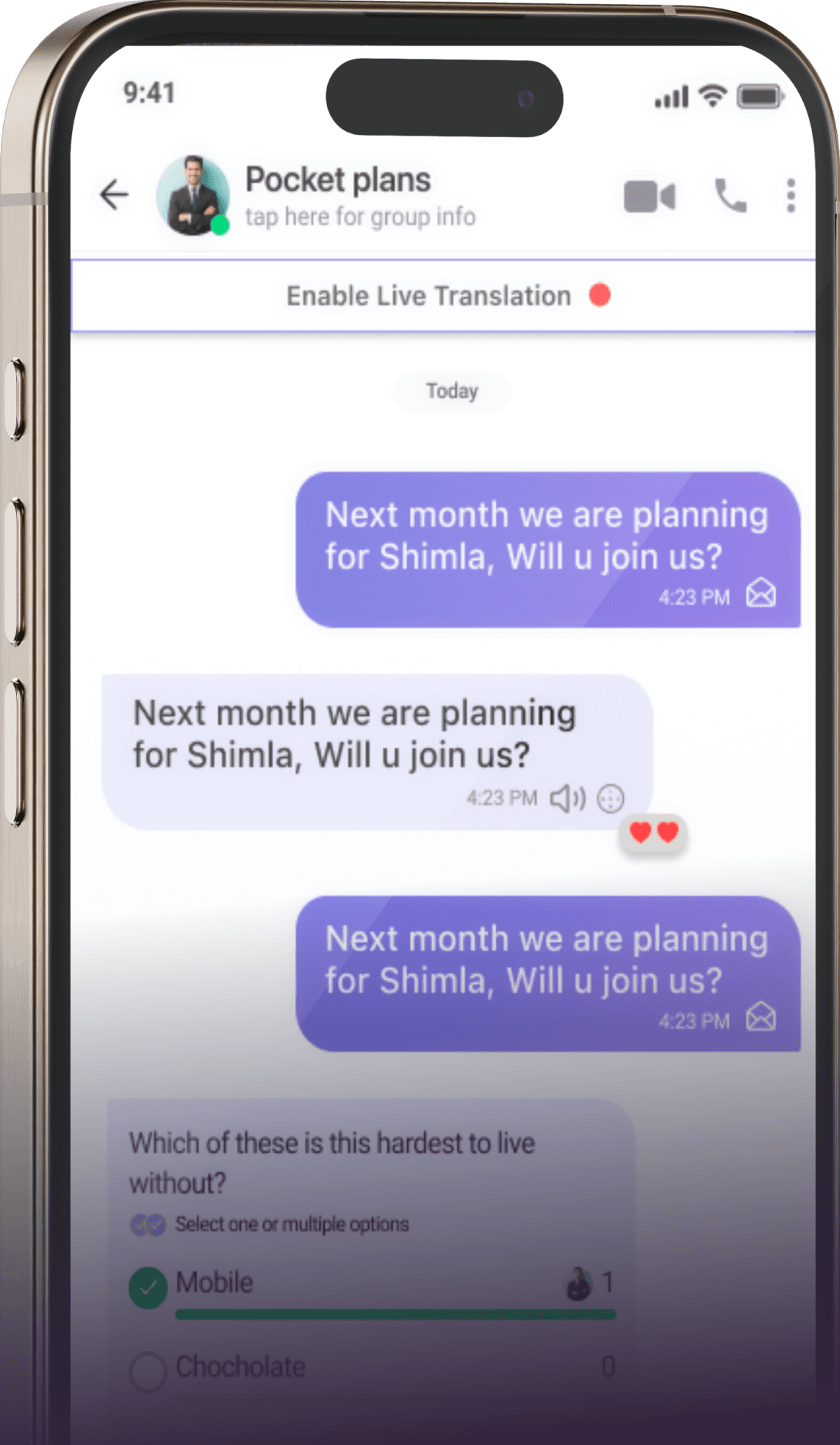 Daakia messaging app