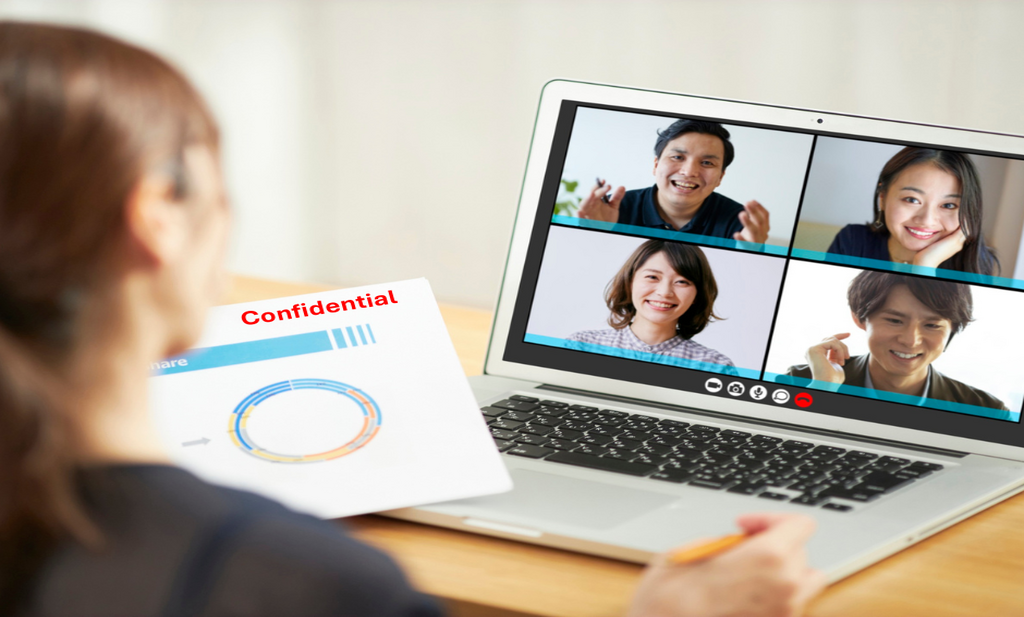 Secure online meetings